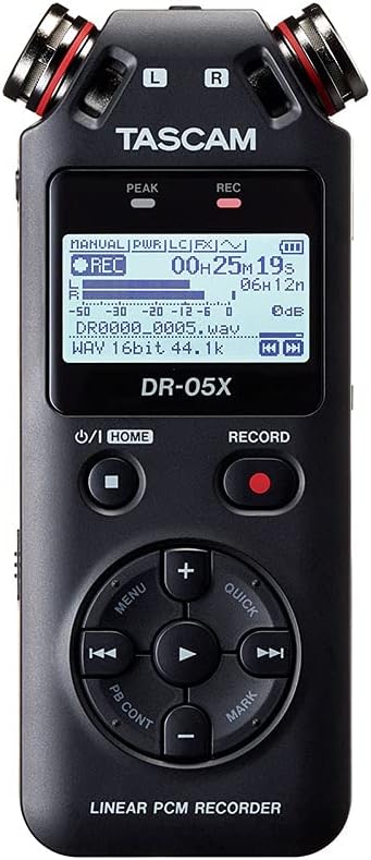 Tascam DR-05X Portable Audio Recorder Bundle