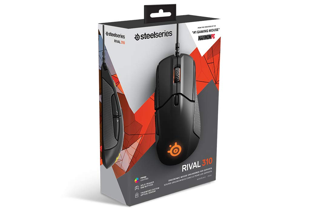 SteelSeries 62433 Rival 310 Optical Gaming Mouse RGB