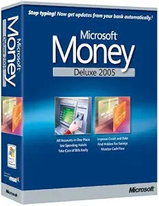 Microsoft 860-00336 Money Deluxe 2005 (Old Version) — main product image