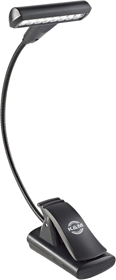 K&M 12247.000.55 LED Music Stand Light Clip-on Lamp