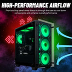 Empowered PC Stratos Micro RTX 5090 Ryzen 7 9800X3D Gaming Desktop