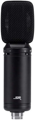 Monoprice 625908 Stage Right Ribbon Microphone Black