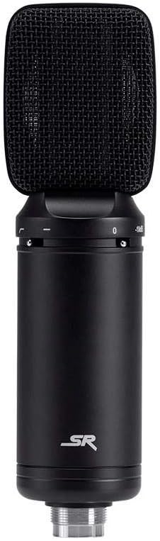 Monoprice 625908 Stage Right Ribbon Microphone Black