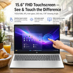 HP 15.6 FHD Touchscreen Laptop with Ryzen 7 and 32GB RAM