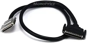 Monoprice 100703 3-Feet VHDCI 0.8mm SCSI Cable — main product image