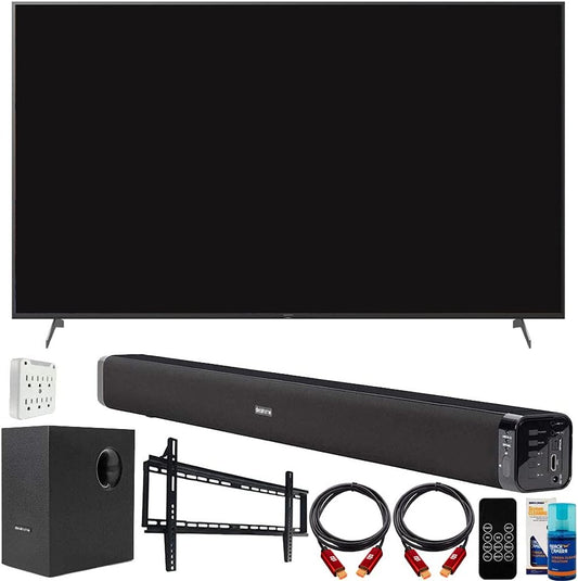 Sony E10SNKD85X91J 85" 4K UHD Smart LED TV Bundle
