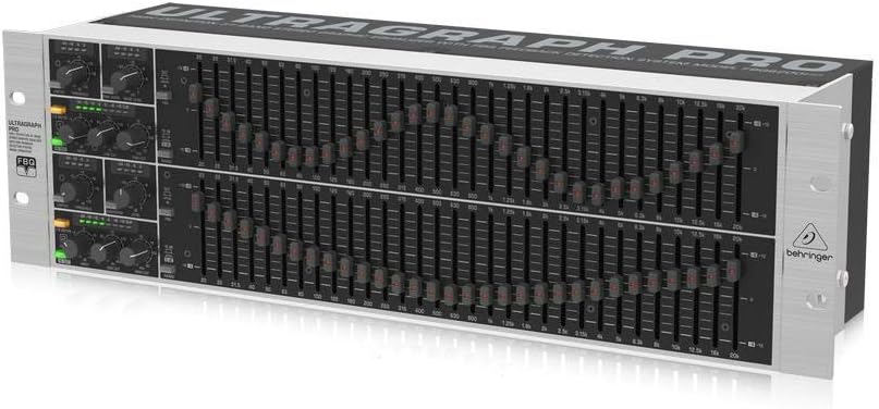 Behringer FBQ6200HD ULTRAGRAPH PRO 31-Band Stereo Equalizer