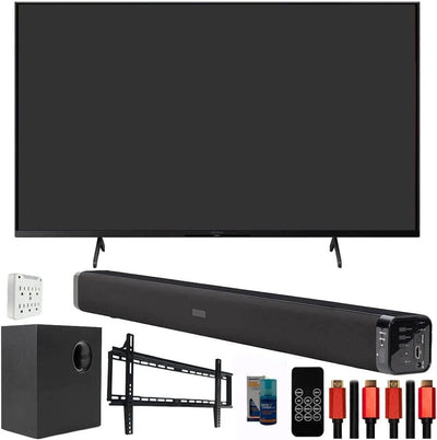 Sony E10SNKD43X85K 43" 4K HDR Smart Google TV Bundle
