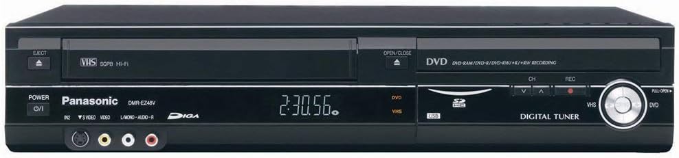 Panasonic DMR-EZ485VK DVD Recorder/VCR Combo (Renewed)