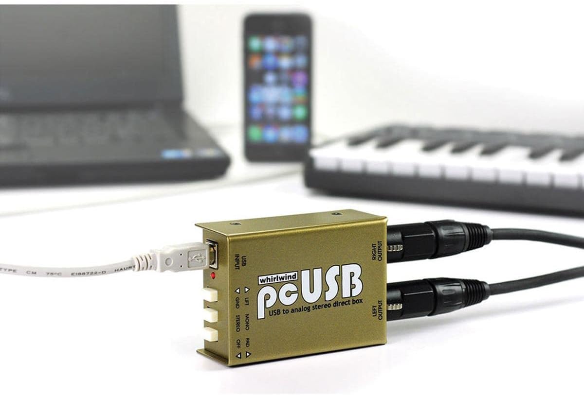 Whirlwind 403 PcUSB 2-Channel Active USB Direct Box