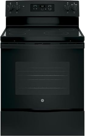 GE JBS60DKBB 30" Freestanding Radiant Range - Black