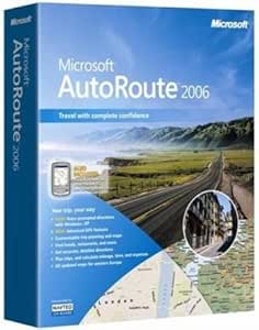 Microsoft 689-00660 AutoRoute Europe 2006 Navigation Software — main product image