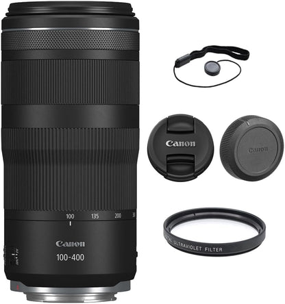 Canon RF 100-400mm f/5.6-8 Lens Kit - Filter, Cap Keeper