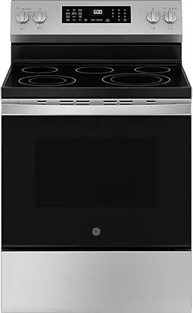 GE GRF600AVSS Electric Convection Range Stainless Steel