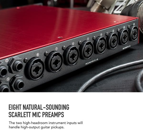 Focusrite AMS-SCARLETT-OCTOPRE-DYNA Scarlett OctoPre - Dynamic Mic Preamp — main product image