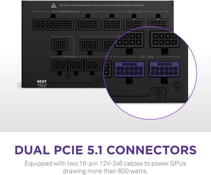 NZXT PA-5P1BB-US C1500 Platinum Low-Noise PSU