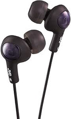 JVC HAFX5BE GUMY Plus Earbud Headphones - Olive Black
