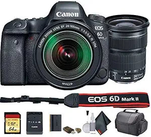 Canon 1897C021 EOS 6D Mark II DSLR Camera