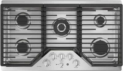 GE PGP9036SLSS 36-Inch Stainless Gas Cooktop