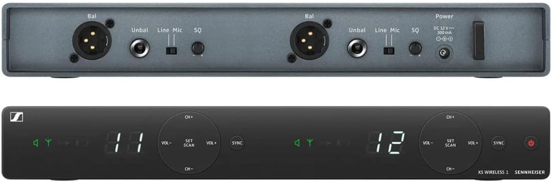 Sennheiser 508270 XSW 1-835 Dual Wireless Microphone System