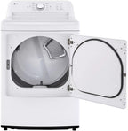 LG DLG6101W 7.3 cu. ft. White Gas Dryer