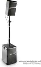 Gravity GSACC35B Speaker Pole: 35mm Cable Clips, 2-Pack, ABS