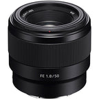 Sony E7SNSEL50F18F FE 50mm f/1.8 Lens Bundle