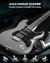RVONE 39" Beginner Electric Guitar Kit with Amp