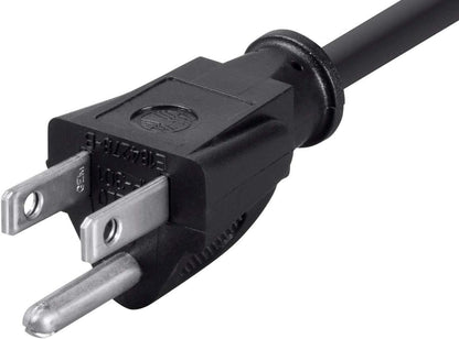 Monoprice 105298: 3ft 3-Prong Extension Cord, Black