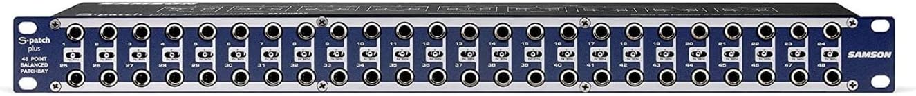 Samson SA-SPATCHPLUS 48-Point Balanced Patchbay