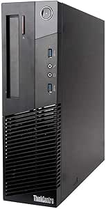 Lenovo M93P ThinkCentre Desktop - i7-4770, 16GB RAM, 256GB SSD (Renewed)