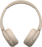 Sony WH-CH520 Wireless Headphones - Bluetooth, On-Ear, Beige