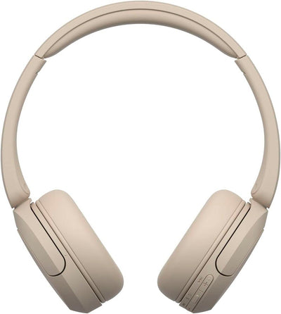 Sony WH-CH520 Wireless Headphones - Bluetooth, On-Ear, Beige
