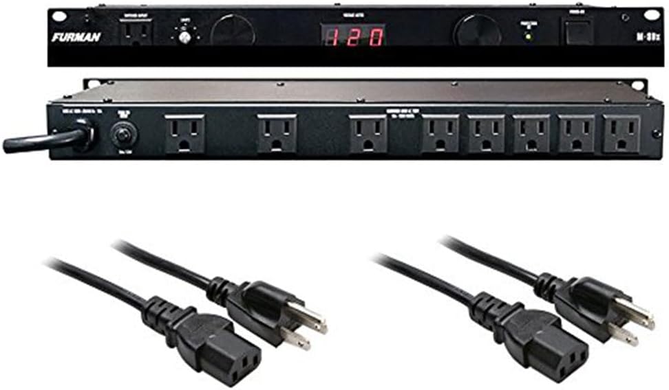 Furman M-8DX Merit X Series Power Conditioner Surge Protector