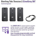 Elite Screens R180DHD5 CineGrey 5D 180
