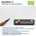 Elite Screens M100HSR-Pro 100-inch Manual Projector Screen