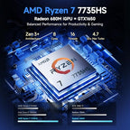 NIMO 15.6-Inch Ryzen 7 Upgradable Thin-and-Light Laptop