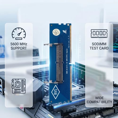 Dpofirs DDR5 SODIMM-to-Desktop Memory Adapter and Test Card — main product image