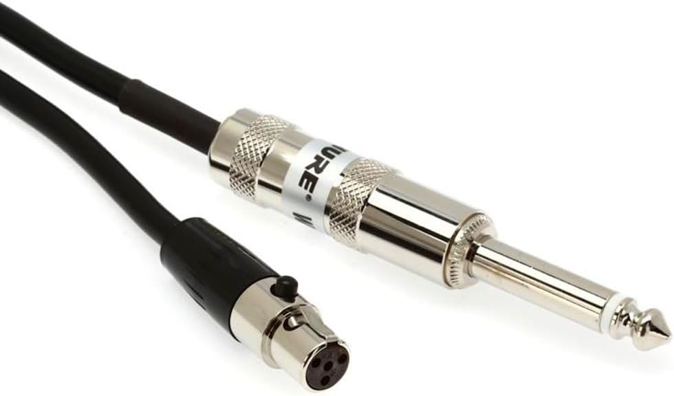 Shure WA302 Instrument Cable TA4F to 1/4" Connector