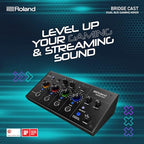 Roland BRC-WH BRIDGE CAST Gaming Mixer - Ice White