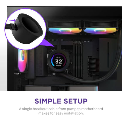 NZXT RL-KR24E-B1 Kraken Elite 240 RGB Liquid Cooler