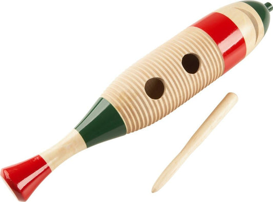 Latin Percussion CP249A Fish Style Wooden Guiro