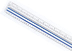 Westcott 14125 Magnifying Ruler - 12-Inch Clear Data Ruler