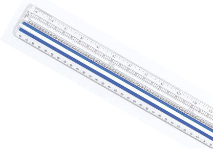 Westcott 14125 Magnifying Ruler - 12-Inch Clear Data Ruler