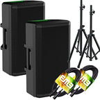 Mackie Thrash212 1300W Powered Loudspeaker Bundle