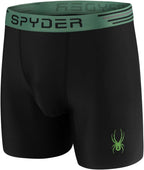 Spyder Boxer Briefs 4 Pack Performance Underwear