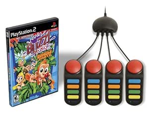 Sony 97596 BUZZ Jr.! Jungle Party PS2 Game