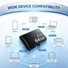 Wellnk-iot 64GB Class 10 MicroSD Memory Card