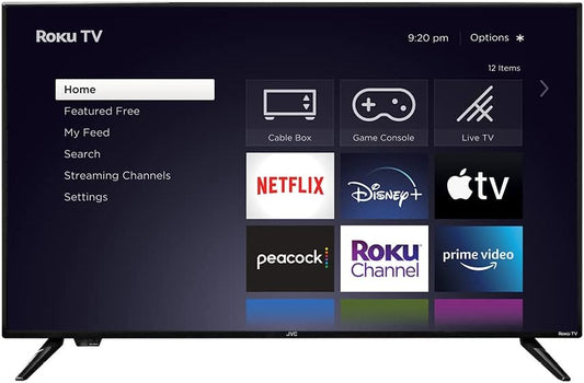 JVC LT43MAW5 43-Inch 4K UHD Roku Smart TV