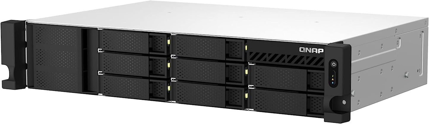 QNAP 0885022024544 TS-864eU 8 Bay Rackmount NAS 2.5GbE